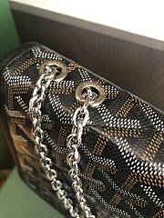 Goyard Alexandre Black Iii Chain Bag 15x4.5x24cm - 5