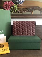 Goyard Alexandre Purple Iii Chain Bag 15x4.5x24cm - 5