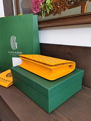 Goyard Alexandre Yellow Iii Chain Bag 15x4.5x24cm - 2