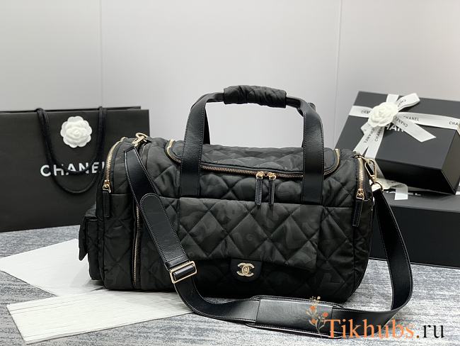 Chanel Boston & Duffles Black 51x23x20.5cm - 1