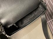 Fendi Baguette Bag In Black Leather 27x15x6.5cm - 5