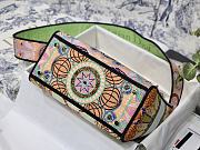 Dior Medium Lady D-Lite Bag Multicolor Lights Embroidery 24 x 20 x 11 cm - 6