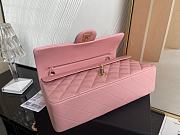 Chanel Flap Bag Rose Pink Caviar Gold 25cm - 3