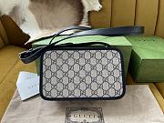 Gucci GG Should Bag Blue 22.5x14x7cm - 4