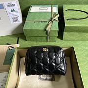 Gucci GG Matelassé Beauty Case Black 16x12.5x9cm - 1