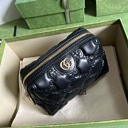 Gucci GG Matelassé Beauty Case Black 16x12.5x9cm - 2