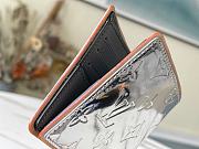 Louis Vuitton LV Slender Wallet Silver 11 x 8.5 x 2cm - 2