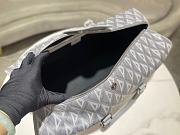 Dior Lingot 50 Bag Gray CD Diamond Canvas 50 x 25 x 21.5 cm - 5