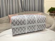 Dior Lingot 50 Bag Gray CD Diamond Canvas 50 x 25 x 21.5 cm - 4