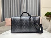 Dior Lingot 50 Bag Black CD Diamond Canvas 50 x 25 x 21.5 cm - 1