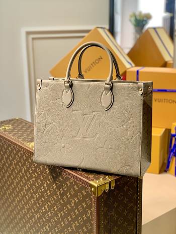 Louis Vuitton LV Onthego MM Beige 35x28x15cm