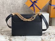 Louis Vuitton LV Twist MM Black 23×17×9.5cm - 5