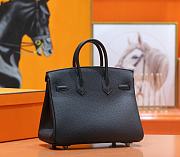 Hermes Birkin Black 25cm - 5