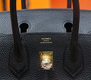 Hermes Birkin Black 25cm - 4