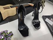 YSL Black High Heels Patent Leather - 5