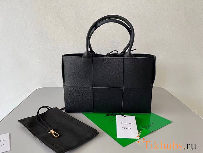 Bottega Veneta Arco Medium Tote Black 36.5x24x14cm - 1