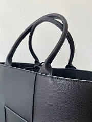 Bottega Veneta Arco Medium Tote Black 36.5x24x14cm - 4