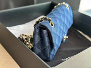 Chanel Flap Bag Denim Gold 25cm - 2