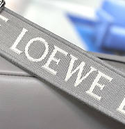 Loewe XS Military Messenger Bag Grey 23x18x9cm - 3