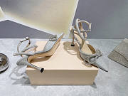 Mach & Mach Pumps Grey Heels 9.5cm - 6