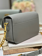 Dior 30 Montaigne Avanue Bag Grey 22.5 x 12.5 x 6.5 cm - 5