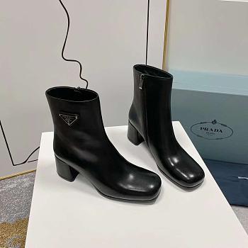 Prada Black Leather Boots