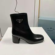 Prada Black Leather Boots - 4