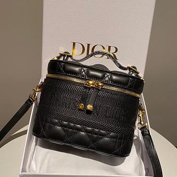 Dior Travel Vanity Case Small Black 18.5 x 13 x 10.5 cm