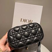 Dior Travel Vanity Case Small Black 18.5 x 13 x 10.5 cm - 5