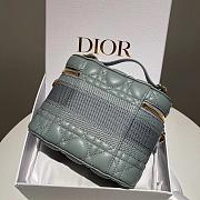 Dior Travel Vanity Case Small Gray 18.5 x 13 x 10.5 cm - 2