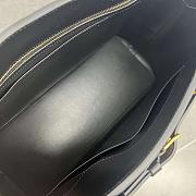 Celine Conti Bag Natural Calfskin Black 36.5x26x15cm - 6