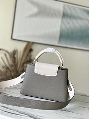 Louis Vuitton LV Capucines BB Steeple Gray 27 x 18 x 9 cm - 3