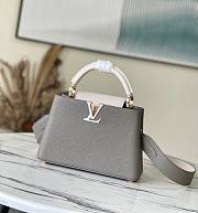 Louis Vuitton LV Capucines BB Steeple Gray 27 x 18 x 9 cm - 1