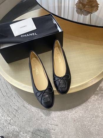 Chanel Ballerina Flat Black 