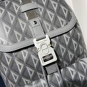 Dior Hit The Road Backpack Gray CD Diamond 38 x 45 x 19 cm - 2