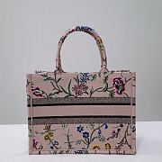 Dior Medium Book Tote Natural Multicolor Raffia 36 x 27.5 x 16.5 cm - 3