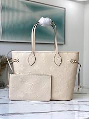 LV NEVERFULL MM M45684 Cream Size 31 x 28 x 14 cm - 1