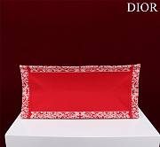 Dior Medium Book Tote White and Red Bandana 36 x 27.5 x 16.5 cm - 5