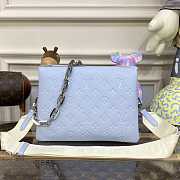 Louis Vuitton LV Coussin PM Bag Ice Blue 26 x 20 x 12 cm - 1