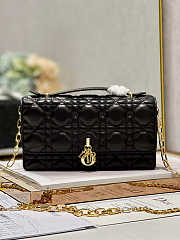  Dior Mini Miss Bag Cannage Lambskin Black 21 x 11.5 x 4.5 cm - 1