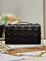  Dior Mini Miss Bag Cannage Lambskin Black 21 x 11.5 x 4.5 cm - 2