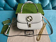 Gucci Blondie Top-handle Bag White 23 x 15 x 11cm - 1