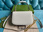 Gucci Blondie Top-handle Bag White 23 x 15 x 11cm - 6