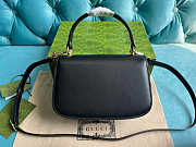 Gucci Blondie Top-handle Bag Black 23 x 15 x 11cm - 6