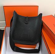 Hermes Evelyne Black 28x30x9cm - 1