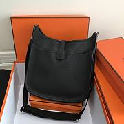 Hermes Evelyne Black 28x30x9cm - 5