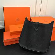 Hermes Evelyne Black 28x30x9cm - 3