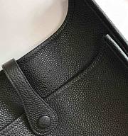 Hermes Evelyne Black 28x30x9cm - 2