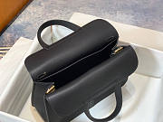 Hermes Halzan 25 Black 25x7.9x17cm - 4