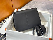 Hermes Halzan 25 Black 25x7.9x17cm - 3